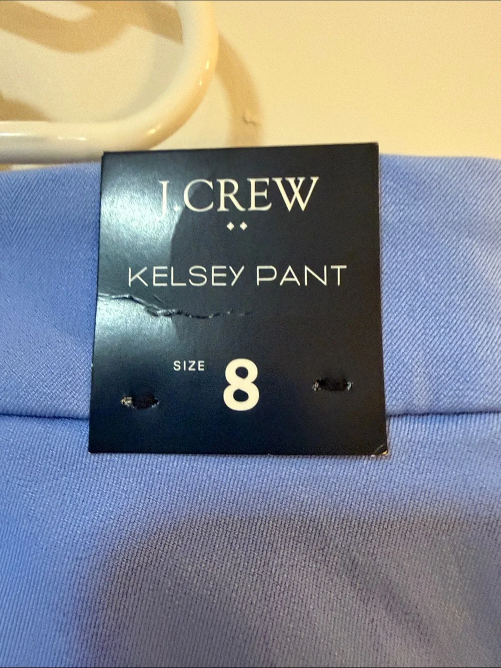 J. Crew Periwinkle Boot-Cut Pants